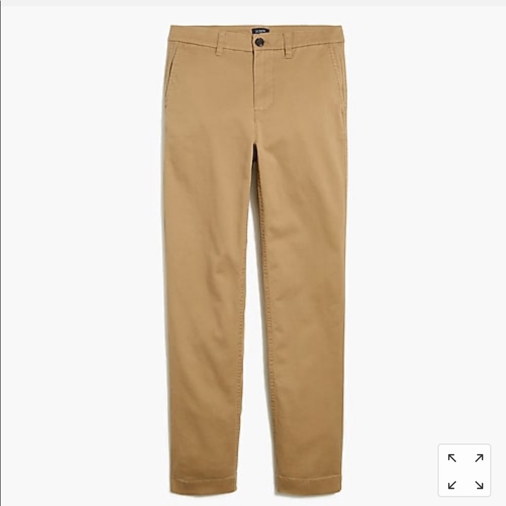 Size 6 J Crew Chino Girlfriend Pant (Petite)